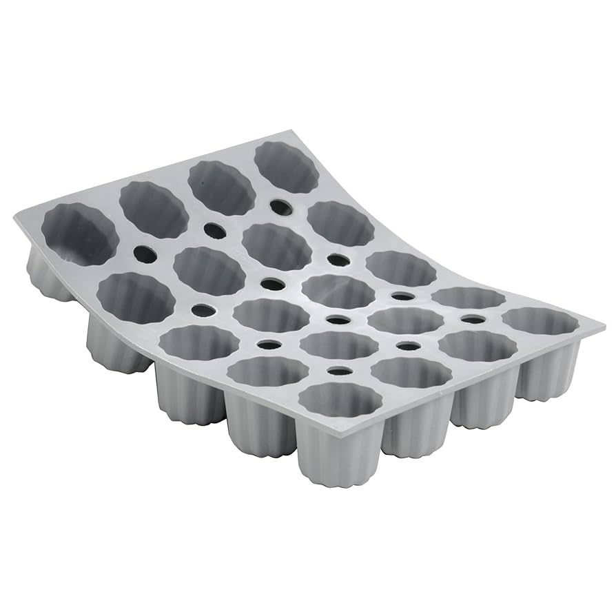 de Buyer Elastomoule 2個セット ミニカヌレ用 de Buyer Elastomoule 2個セット ミニカヌレ用